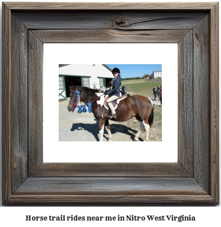 horse trail rides near me in Nitro, West Virginia